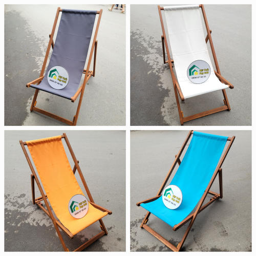 Ghế võng vải bãi biển các màu dễ lựa chọn